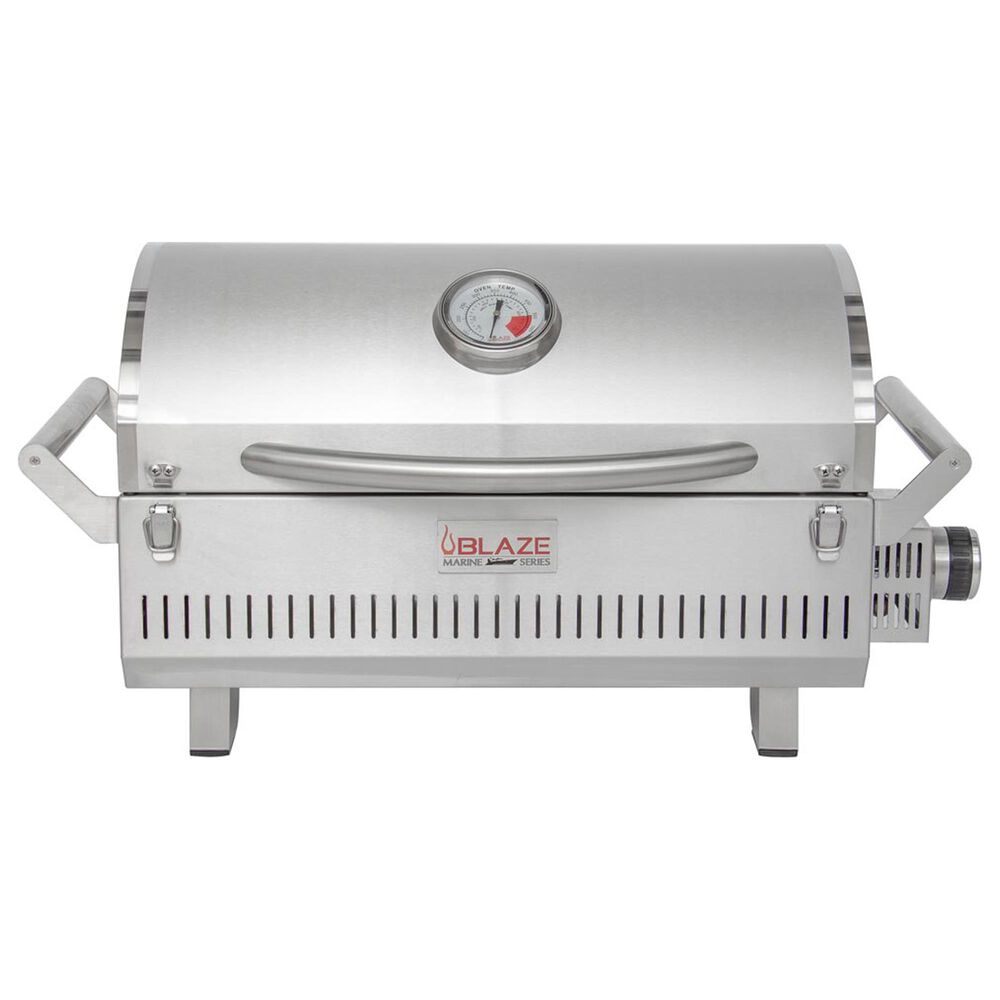 Estallar conducir Arqueología Blaze Pro Portable Marine Grade Liquid Propane Gas Grill in Stainless Steel  | Nebraska Furniture Mart