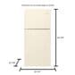 Whirlpool 19 Cu. Ft. Top-Freezer Refrigerator with LED Interior Lighting in White, , large