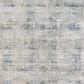 Surya Brunswick Cream, Light Gray, Charcoal, Blue, Dark Blue and Mustard 6"7" x 9"6" Area Rug, , large