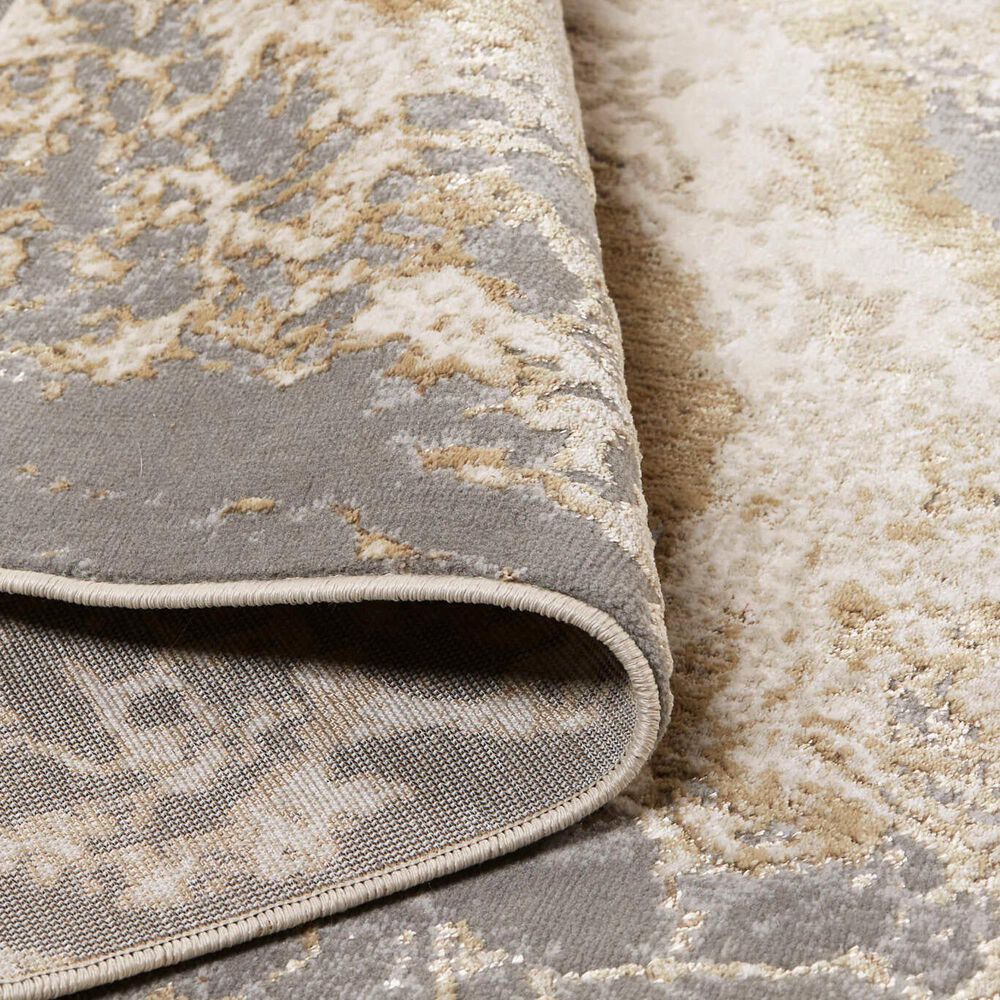 Feizy Aura 10&#39; x 13&#39;2&quot; Beige and Gray Area Rug, , large