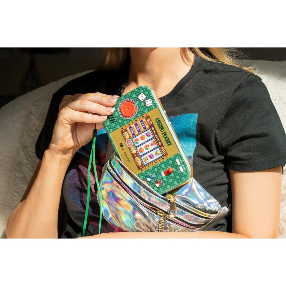 My Arcade Casino Pocket Player Max Portable Handheld Gaming System in Multicolor, , large