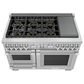Thermador 48" Pro Grand Commercial Depth Dual Fuel Steam Range in Stainless Steel, , large