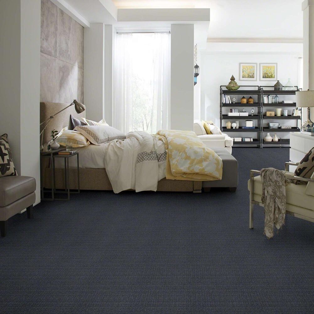Shaw Sensible Now Carpet in Royal Navy, , large