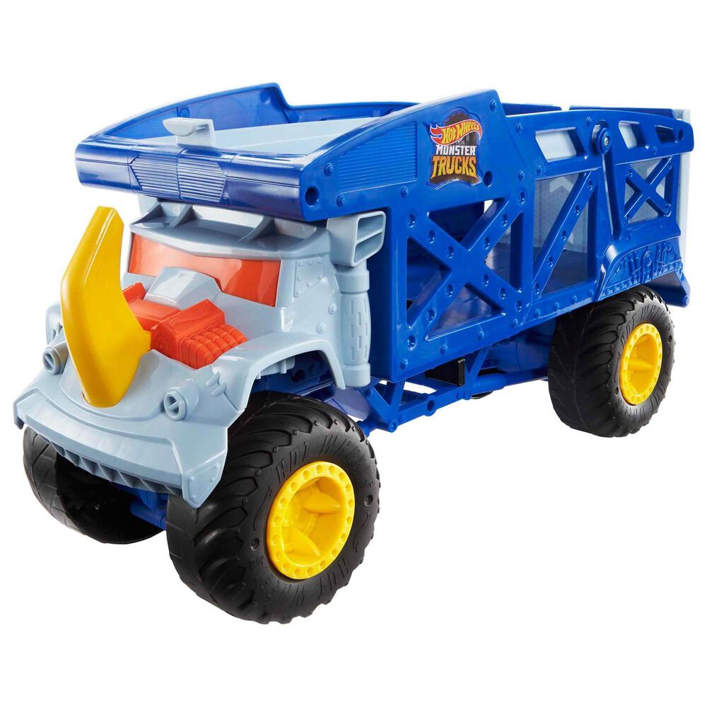 Hot Wheels Rhino Hauler Monster Mover Toy Vehicle in Multicolor, , large