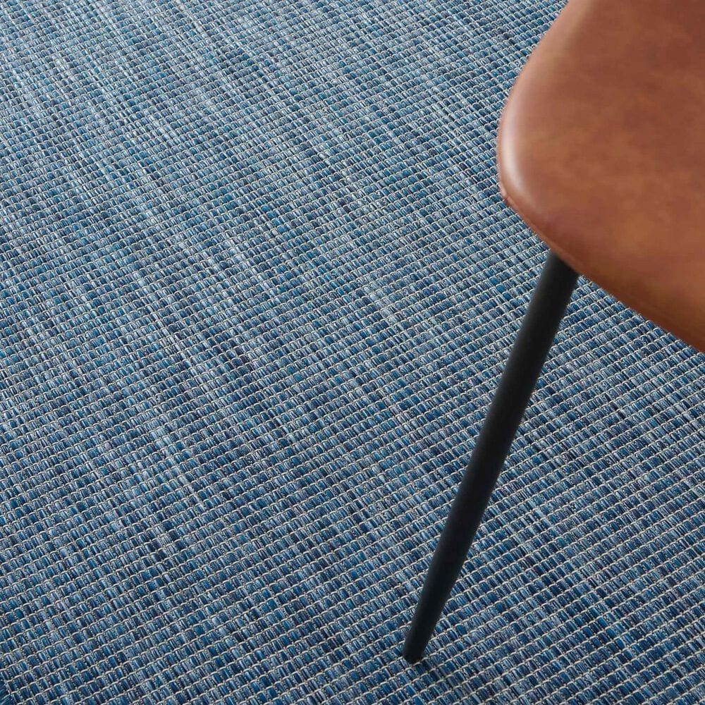 Nourison Positano 8&#39; x 10&#39; Navy Blue Indoor/Outdoor Area Rug, , large