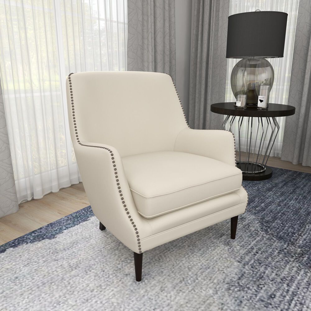 Maple and Jade Accent Chair in Beige, , large