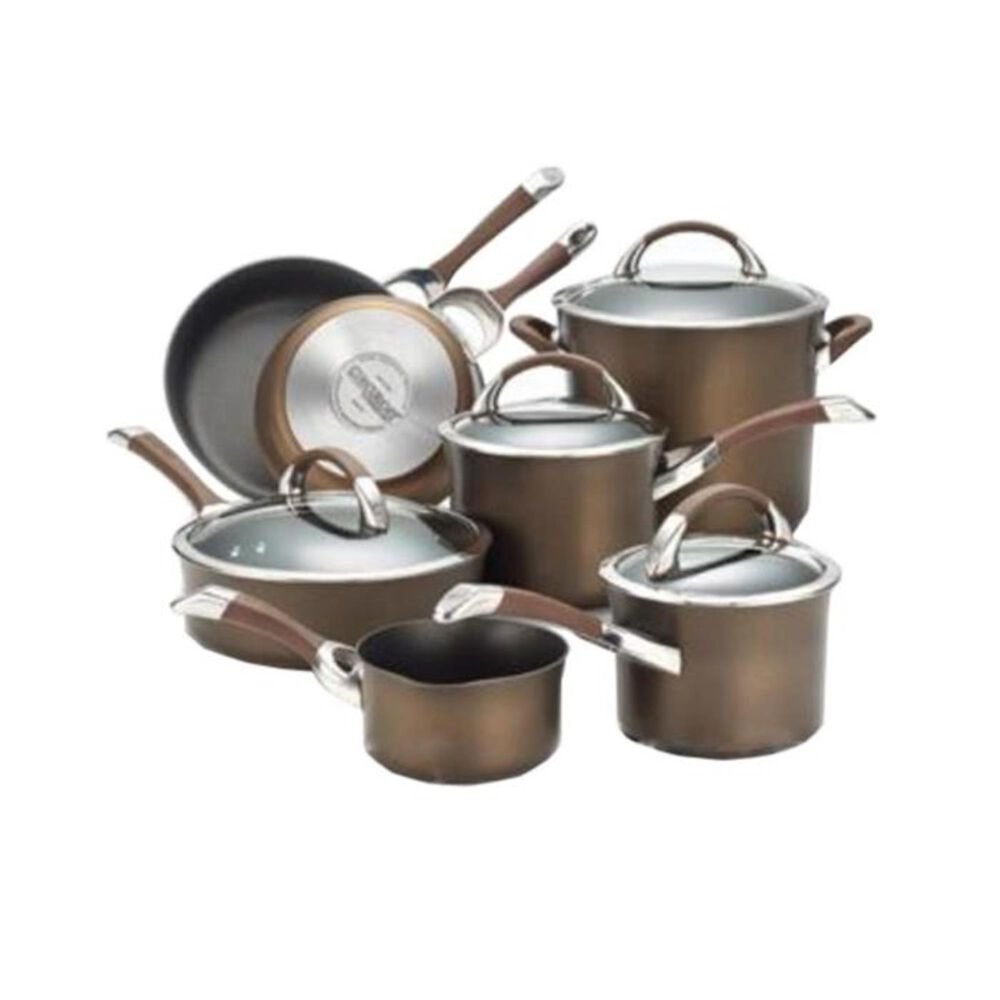 Circulon 11 Piece Pan Set  Symmetry - Chocolate, , large