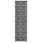 Dalyn Rug Company The Reserve TR4 Black 2"3" x 7"6" Indoor/Outdoor Runner, , large