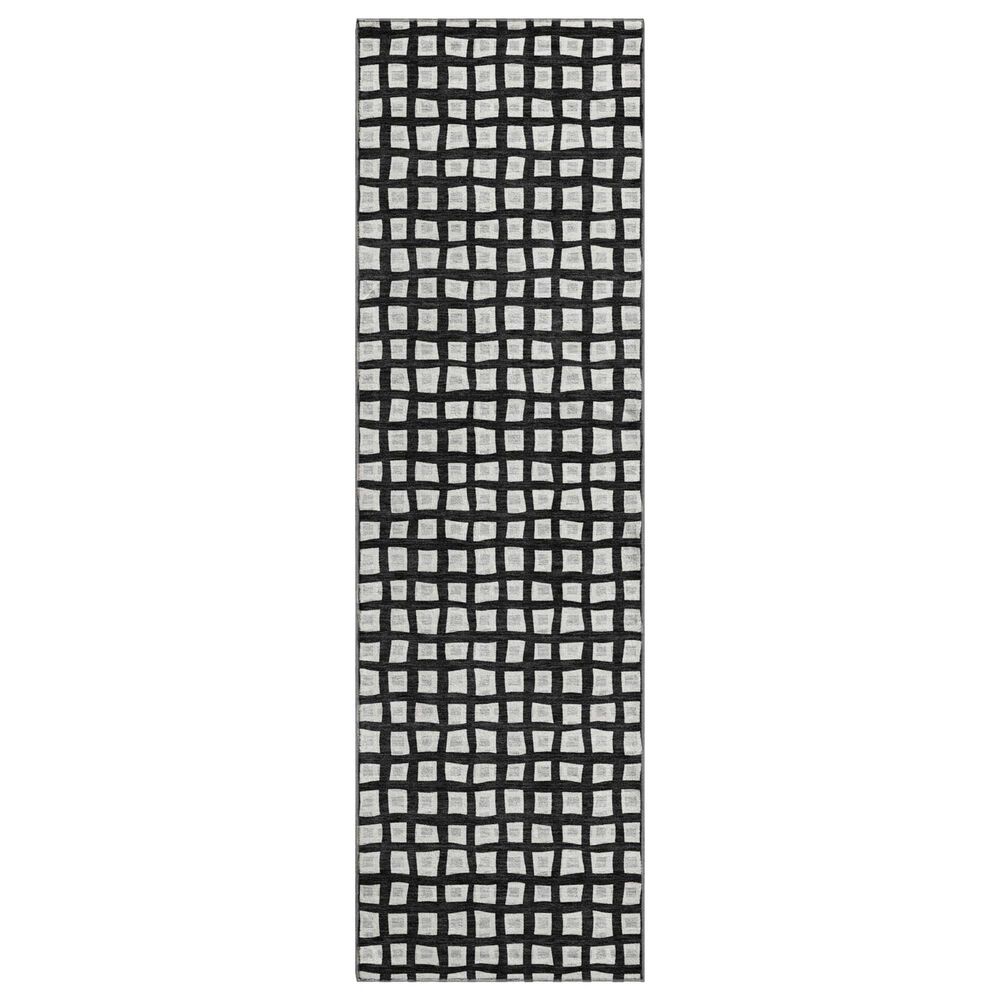 Dalyn Rug Company The Reserve TR4 Black 2"3" x 7"6" Indoor/Outdoor Runner, , large