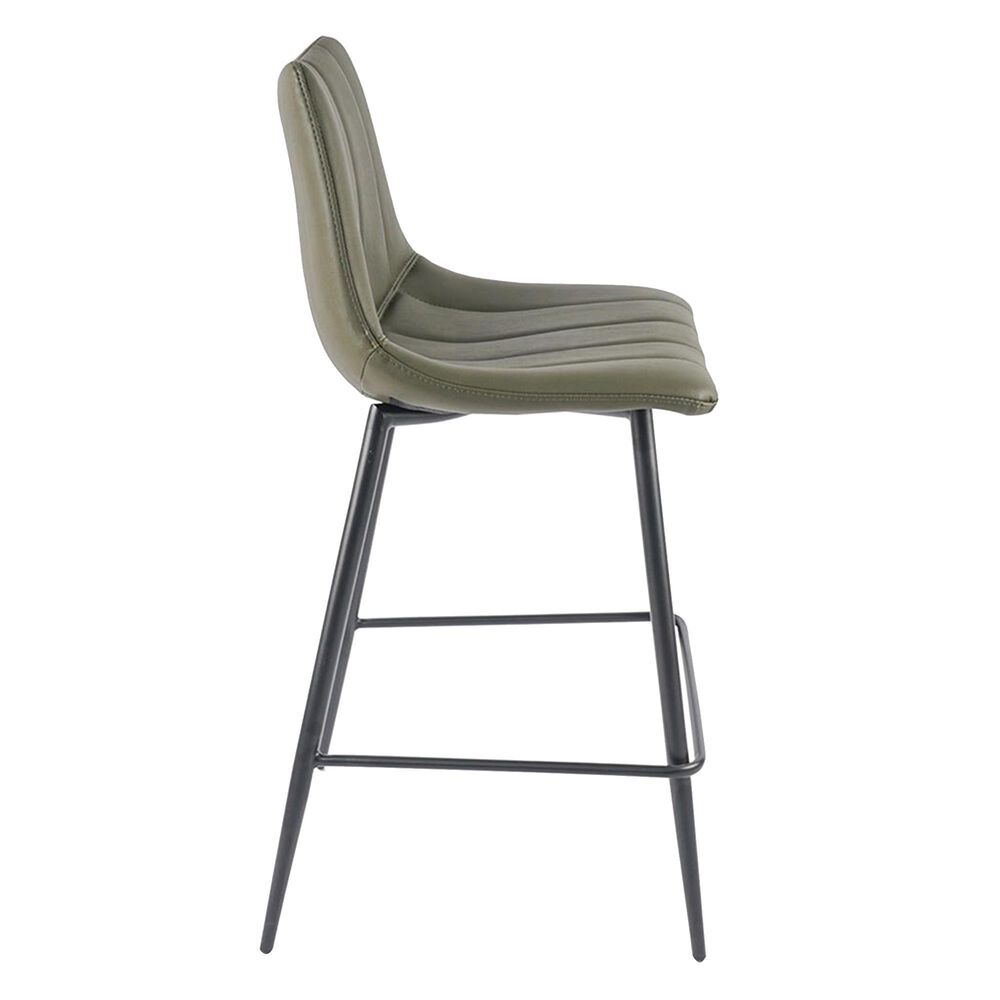 Moe&#39;s Home Collection Alibi Counter Stool in Dark Green, , large