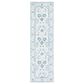 Safavieh Micro-Loop MLP276M 2"3" x 8" Blue and Ivory Runner, , large