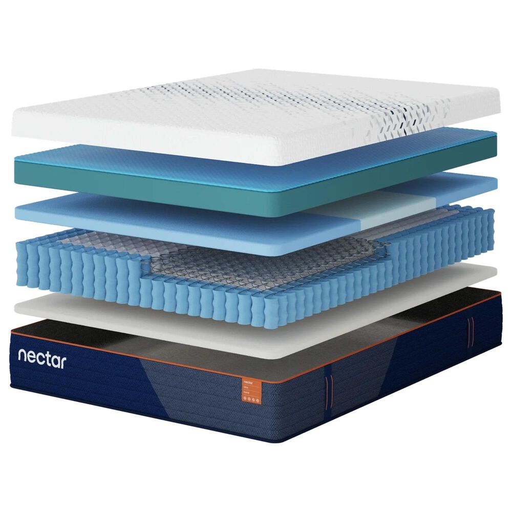 Nectar Ultra Hybrid 5.1 Extra Plush Twin XL Mattress, , large