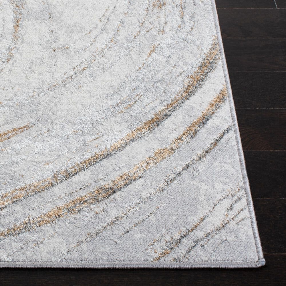 Safavieh Orchard  ORC617  8&#39; x 10&#39; Grey and Gold Area Rug, , large