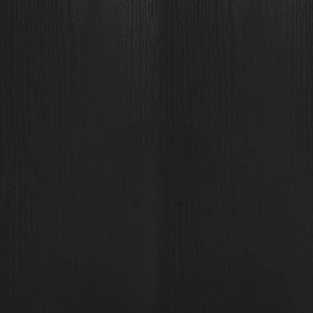 HOMLUX 3-Tier Display Bookcase with Adjustable Shelves in Black Oak, , large