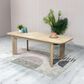 LH Imports Haru Extension Dining Table in Sand Wash  - Table Only, , large
