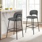 New Heritage Design Blythe Bar Stool in Black, , large