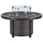 Venture Round Glass Windscreen for 42" Fire Pit, , large