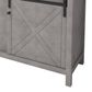 Lexora Home Marsyas 84" Double Bathroom Vanity in Ash Grey with 2 cm White Cultured Marble Top and Rectangular Sinks, , large