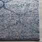 Safavieh Madison MAD604G 2"2" x 10" Navy and Silver Runner, , large