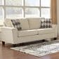 Ashley Abinger Stationary Queen Sofa Sleeper in Natural, , large
