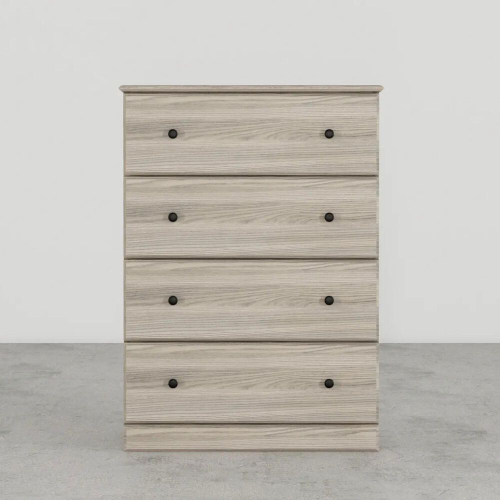 Lemoore Essential 32&quot; 4-Drawer Chest in Swedish Grey Elm, , large