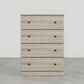 Lemoore Essential 32" 4-Drawer Chest in Swedish Grey Elm, , large