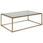 Uttermost Bravura Coffee Table in Brushed Gold, , large