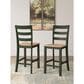 Ashley Gesthaven Counter Stool in Light Natural and Green, , large
