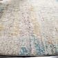 Safavieh Aria ARA156C 6"6" Round Cream and Blue Area Rug, , large