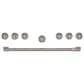 Cafe 36" Handle and Knob Set for Pro Range and Rangetop in Brushed Black, , large