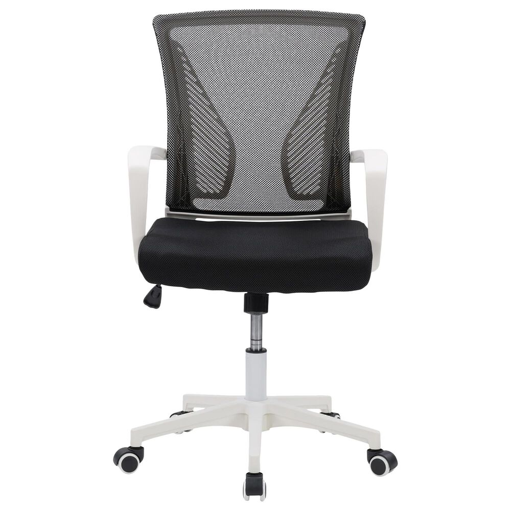 CorLiving Workspace Ergonomic Mesh Back Office Chair in Black, , large