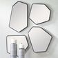 Uttermost Linneah Mirror in Black (Set of 4), , large