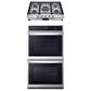 LG 2-Piece Kitchen Package with 9.4 Cu. Ft. Double Wall Oven and 30" Gas Cooktop in Print Proof Stainless Steel, , large