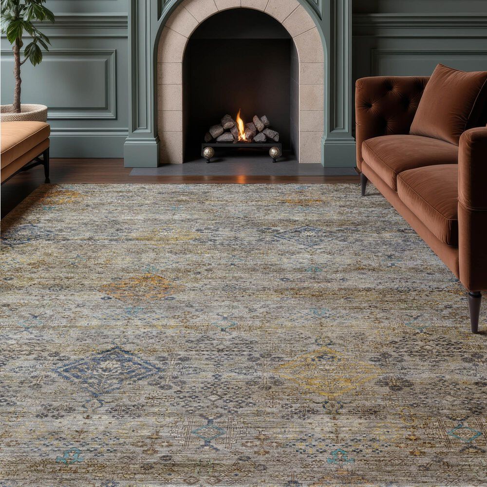 Dalyn Rug Company Aristo Pewter 5' x 7'6" Area Rug, , large