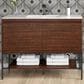 James Martin Vanities Mantova 47.3" Single Vanity in Glossy White and Brushed Nickel with 3 cm Glossy White Composite Stone Top and Rectangular Sink, , large
