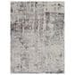 Nourison Prismatic PRS12 5"7" x 7"5" Silver and Grey Area Rug, , large