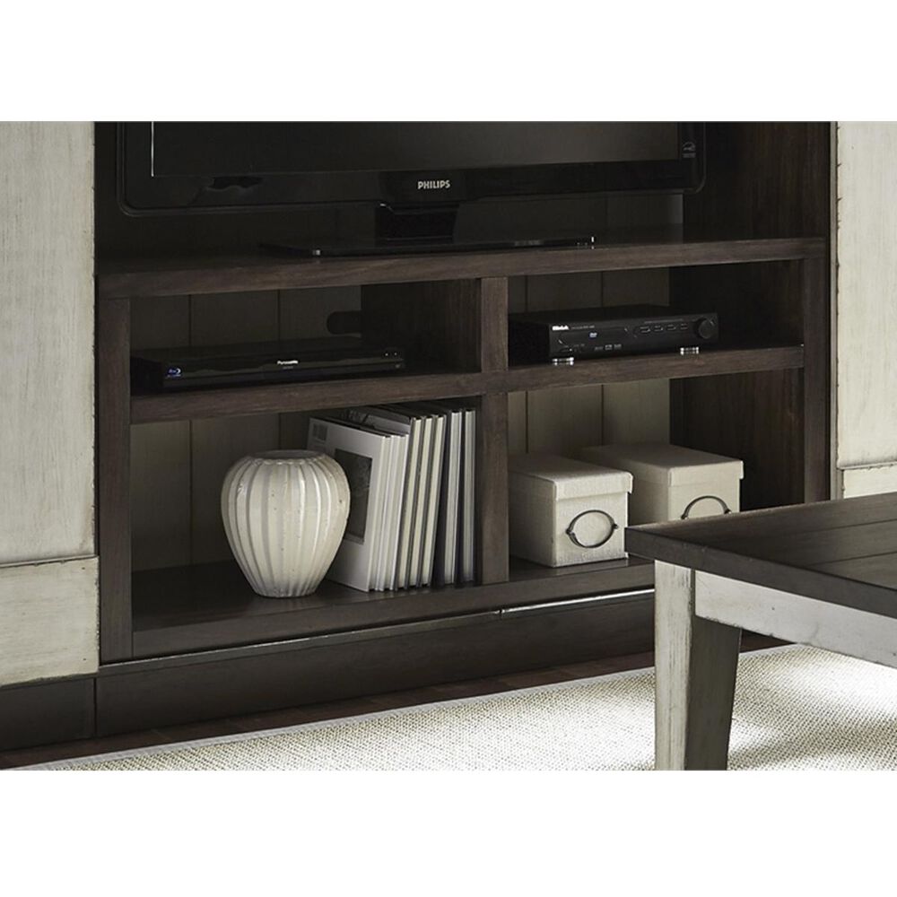 Belle Furnishings Lancaster Entertainment TV Stand in Weathered Bark, , large
