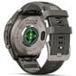 Garmin fenix 9 Pro inReach Solar Smartwatch 47mm Titanium with Pebble Gray and Silver Gray Silicone Band, , large