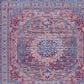 Safavieh Serapi 2" x 9" Gold and Blue Runner, , large