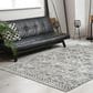 Radici USA Livigno Southwestern 7"10" x 10"6" Grey Area Rug, , large