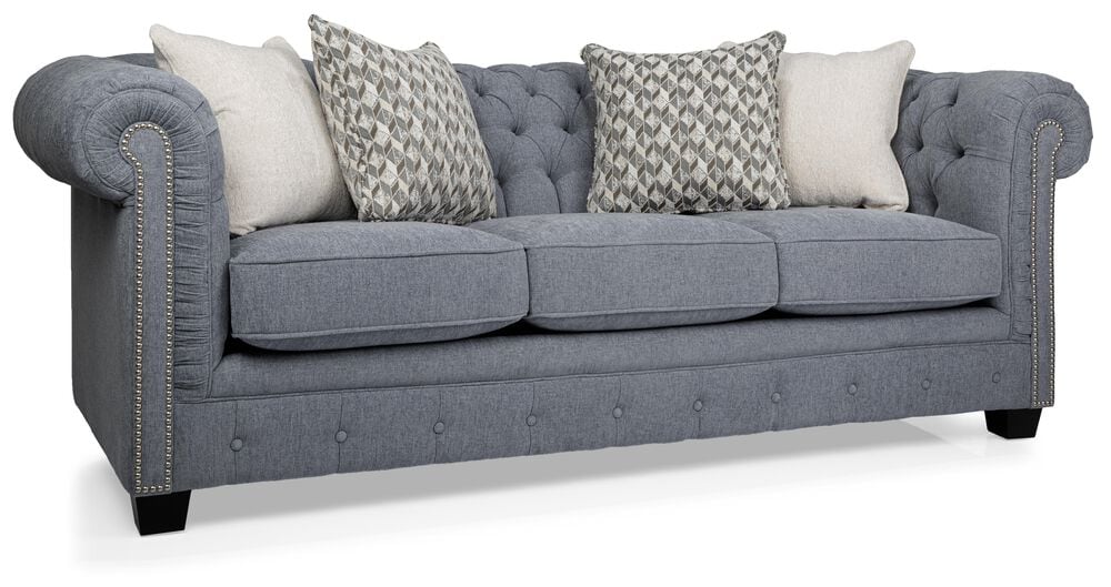 Decor-Rest Furniture Stationary Sofa in Antonia Sky, , large
