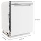 Whirlpool 24" Fully Integrated Dishwasher in White, , large