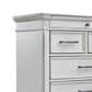 Ashley Kanwyn 7 Drawer Chest in Distressed Whitewash, , large
