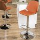 Lumisource Serena Barstool in Orange/Walnut, , large