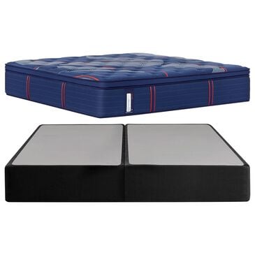 Sealy Brenham Medium Pillowtop King Mattress with Low Profile Box Springs, , large