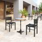 Zuo Modern Gazebo 24" Round Dining Table Black, Gold and Gray - Table Only, , large