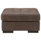 Ashley Maderla Oversized Accent Ottoman in Walnut Brown, , large