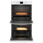 GE Appliances 30" Smart Built-In Self-Clean Double Wall Oven with Never-Scrub Racks in White, , large