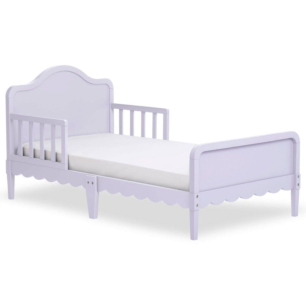 Evolur Scallop Haven Toddler Bed in Ice Flow, , large