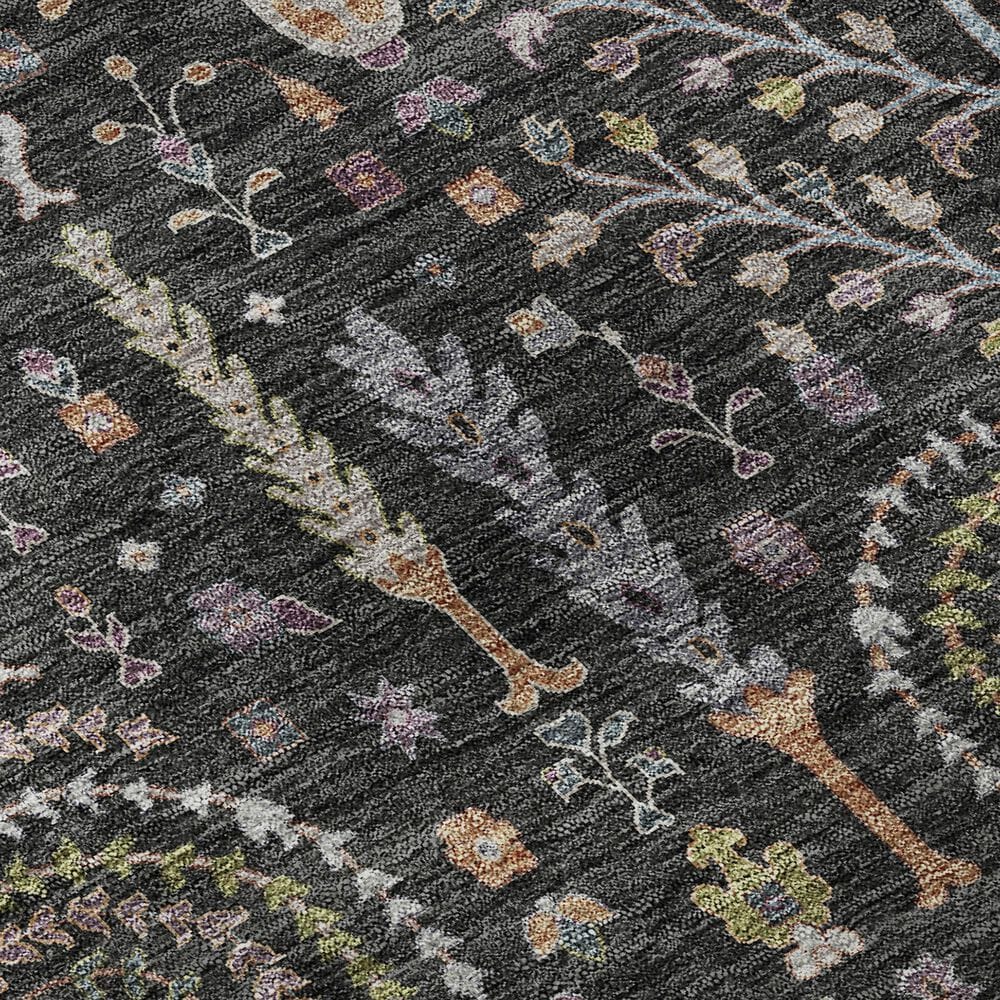 Dalyn Rug Company Hatay HY5 8&#39; x 10&#39; Black Area Rug, , large
